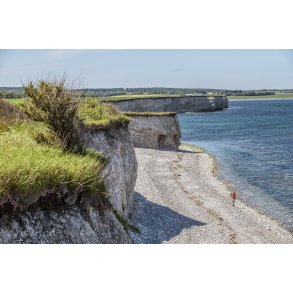 Sangstrup Klint p� Djursland nord for Gren�