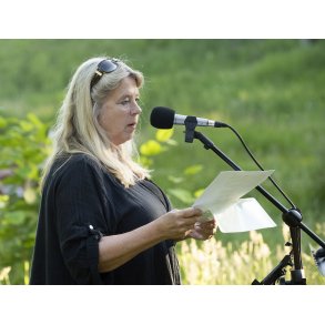 B�ltaler Astrid Elbek ved 