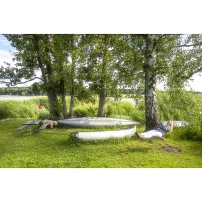 Sommerleg p� Stadepladsen ved Brabrand S�