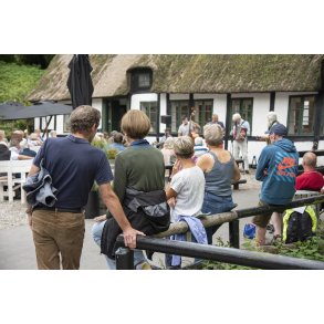 Maltekspressen spiller p� Skovm�llen ved Moesgaard