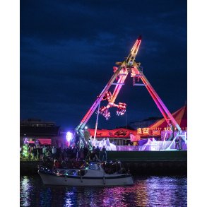 Tivoli p� havnen i Randers Festuge