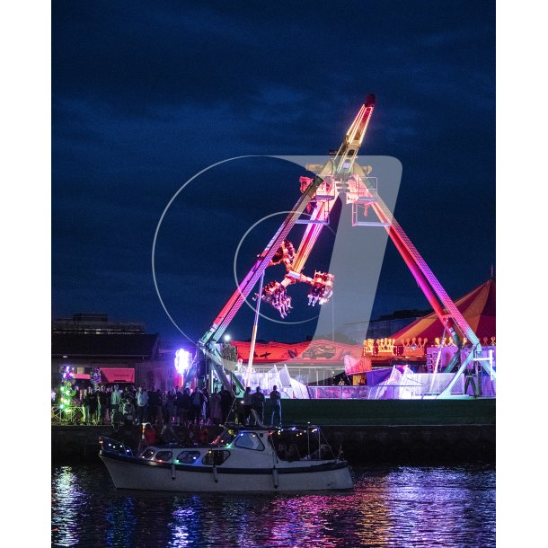 Tivoli p havnen i Randers Festuge