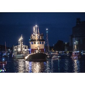 Sl�beb�den Jens Ove, ved Regattaen i Randers Festuge