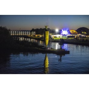 Koncert med Kato p� Justesens pl�ne ved Randers Regnskov, Den Bl� Bro og Guden�en i Randers