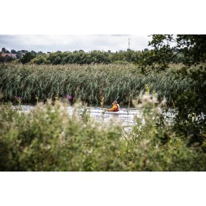 Deltager i Tour de Guden� ved Randers