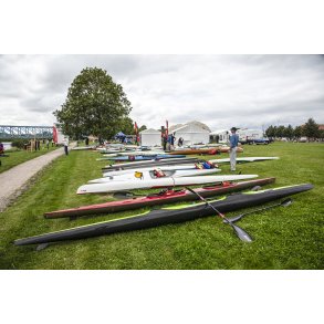 Tour de Guden� m�lomr�de p� Justesens pl�ne ved Guden og Den Bl� Bro i Randers