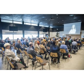 Erhvervs arrangement med foredrag af Helle Thorning-Schmidt og Jannie Lymann i Arena Randers