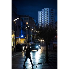 �stervold i Randers med Bryggert�rnet i baggrunden