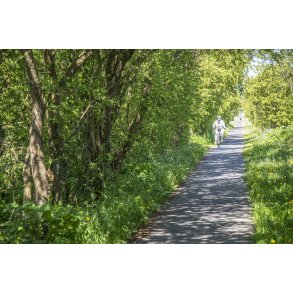 Gl. Randers-Hadsund jernbane mellem Lem trinbr�t og Spentrup