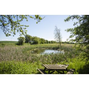 Lille s� ved gl. Randers-Hadsund jernbane mellem Lem trinbr�dt og Spentrup