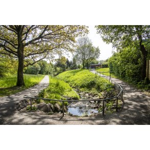 B�kkestien ved Ladeg�rdb�kken i Randers