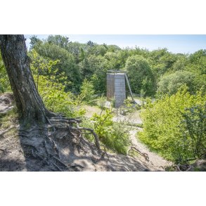 Klatret�rn i naturomr�de Romalt Bakker ved Randers