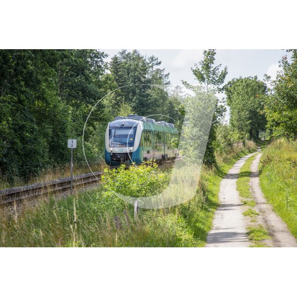 Arriva tog fra Viborg tt p Lang Station