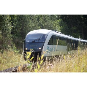 Arriva tog fra Viborg t�t p� Lang� Station