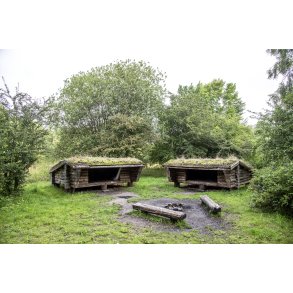 Sheltere t�t p� Droningborg B�delaug ved Randers