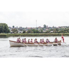 Travalje ved Randers i forbindelse med Kongeskibet Dannebros bes�g