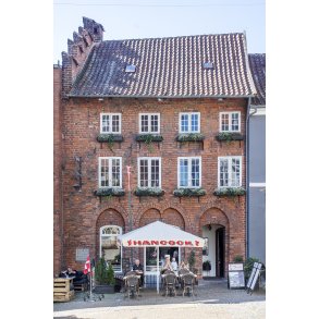 P�skes�nnernes G�rd ved R�dhustorvet i Randers