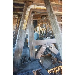 Klokke i t�rnet p� Sct. Mortens Kirke i Randers