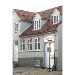 Randers M�lle i Schousgade i Randers