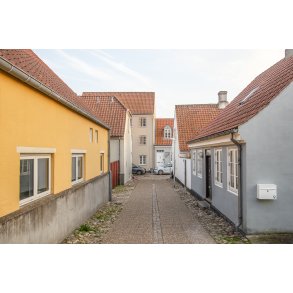 Gr�nnegade i Schousgade kvarteret i Randers