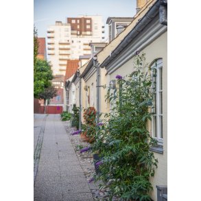 Gr�nnegade i Schousgade kvarteret i Randers