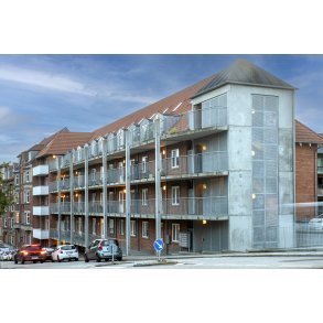 Lejligheder ved Nyvangsvej og i det gamle Vandrehjem p� Gethersvej i Randers