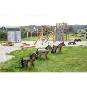 Legepladsen i �lum ved Randers