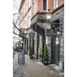 Julestemning ved Rhanders eller Randers Handsker i Torvegade i Randers