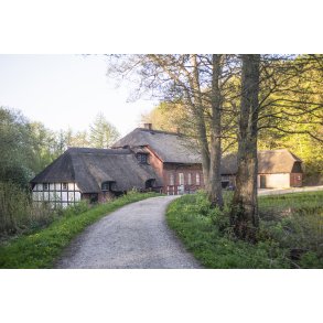 For�rs aften ved Fussing� vandm�lle