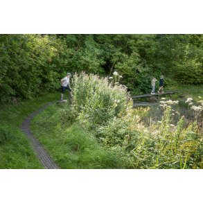 Lille Blkilde ved Rebild Bakker med udlb i Lindenborg  ved Gravlev S