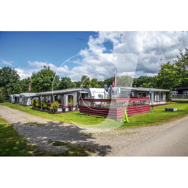Campingpladsen Randers City Camp, ligger smukt i naturen ved Nrre tt p Randers