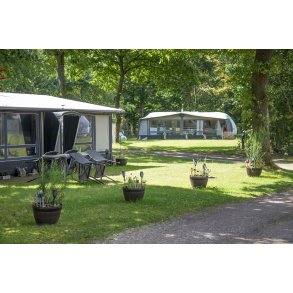 Campingpladsen Randers City Camp, ligger smukt i naturen ved N�rre� t�t p� Randers