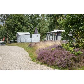 Campingpladsen Randers City Camp, ligger smukt i naturen ved N�rre� t�t p� Randers