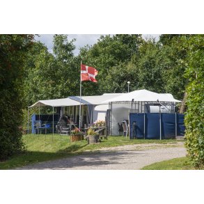 Campingpladsen Randers City Camp, ligger smukt i naturen ved N�rre� t�t p� Randers