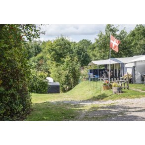 Campingpladsen Randers City Camp, ligger smukt i naturen ved N�rre� t�t p� Randers