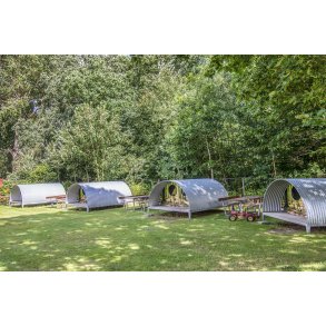 Campingpladsen Randers City Camp, ligger smukt i naturen ved N�rre� t�t p� Randers