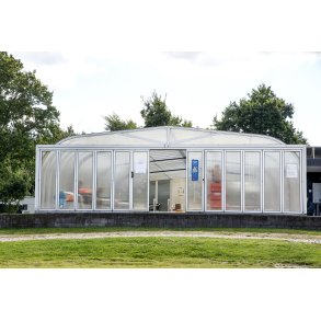 Campingpladsen Randers City Camp, ligger smukt i naturen ved N�rre� t�t p� Randers