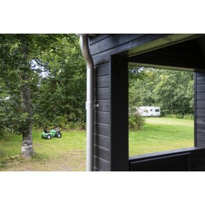 Campingpladsen Randers City Camp, ligger smukt i naturen ved N�rre� t�t p� Randers