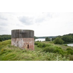 Hald Ruin, Hald Slot eller Bispens Hald. Borgruin p halv i Hald s ved Viborg