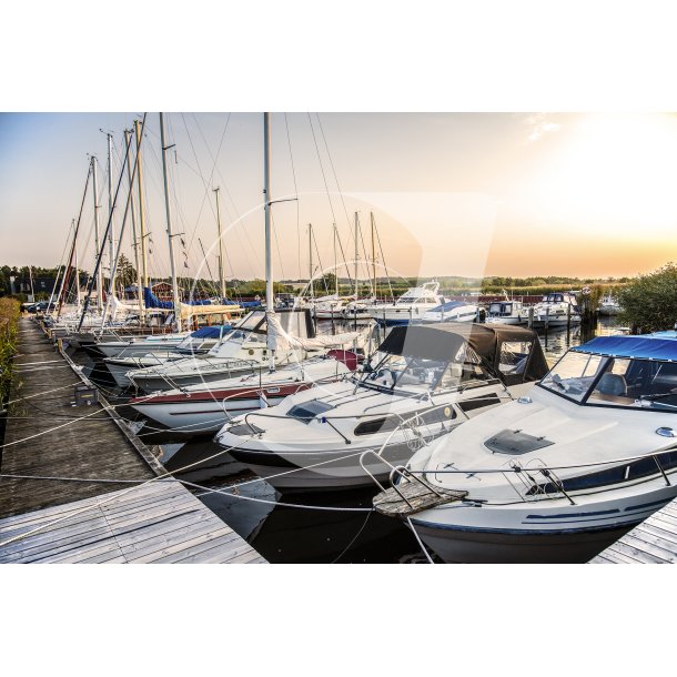 Uggelhuse Marina ved Randers Fjord