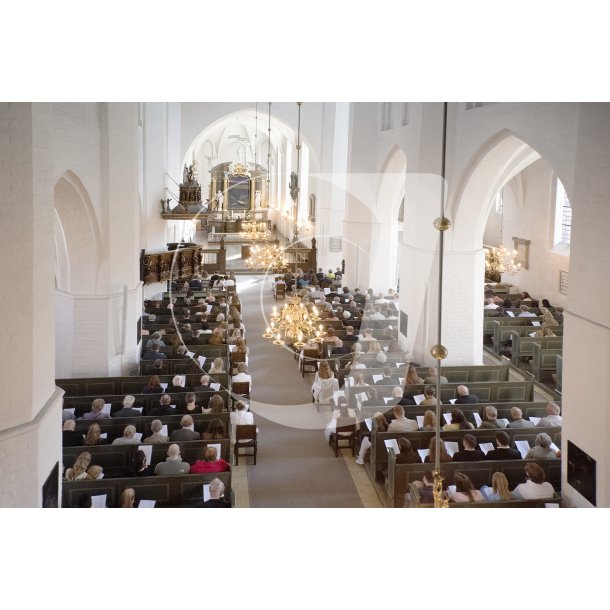 Konfirmation i Sct. Mortens Kirke i Randers