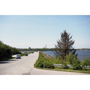 Ny Viborgvej over Limfjorden mod Skive