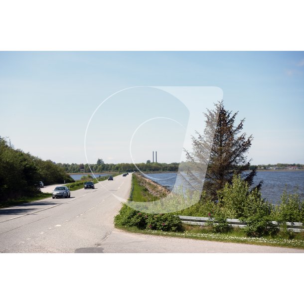 Ny Viborgvej over Limfjorden mod Skive