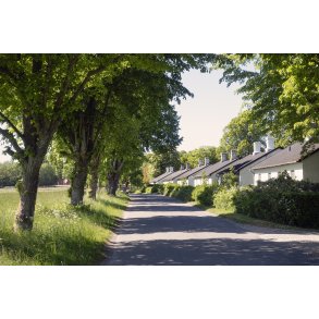 Polakhusene ved herreg�rden Vilhelmsborg vd M�rslet, syd for Aarhus.