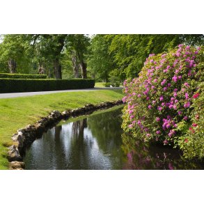 Willestrup herreg�rd ligger t�t p� Astrup, nord for Mariager Fjord