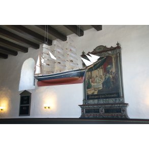 Kirkeskibet i Aggersborg kirke