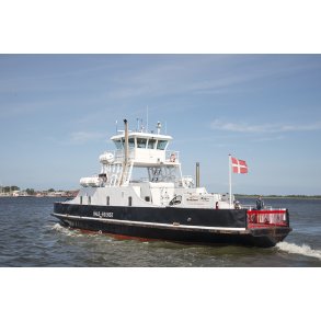 Hals-Egense frgen forlader Egense i retning mod Hals