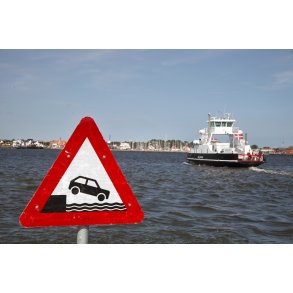 Hals-Egense frgen forlader Egense i retning mod Hals