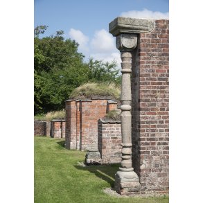 Kirkeruin ved Vitsk�l Kloster