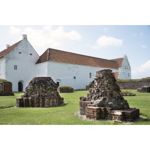 Kirkeruin ved Vitsk�l Kloster